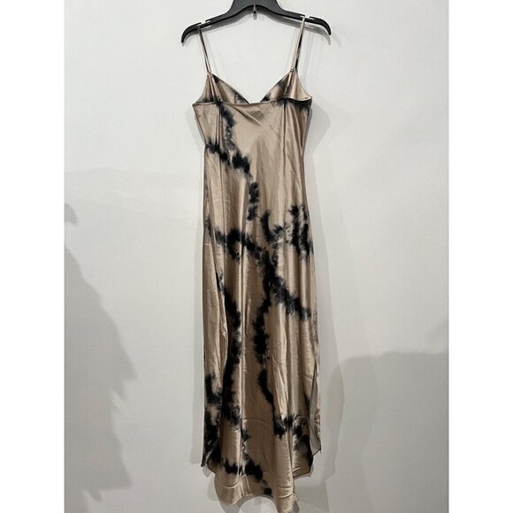 New Steve Madden Size S LORENZA Slip DRESS Storm Blue *Stain* - Picture 10 of 13